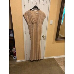 Faeriesty Sequin Fashion Sleeveless Mermaid Party Dress Size L